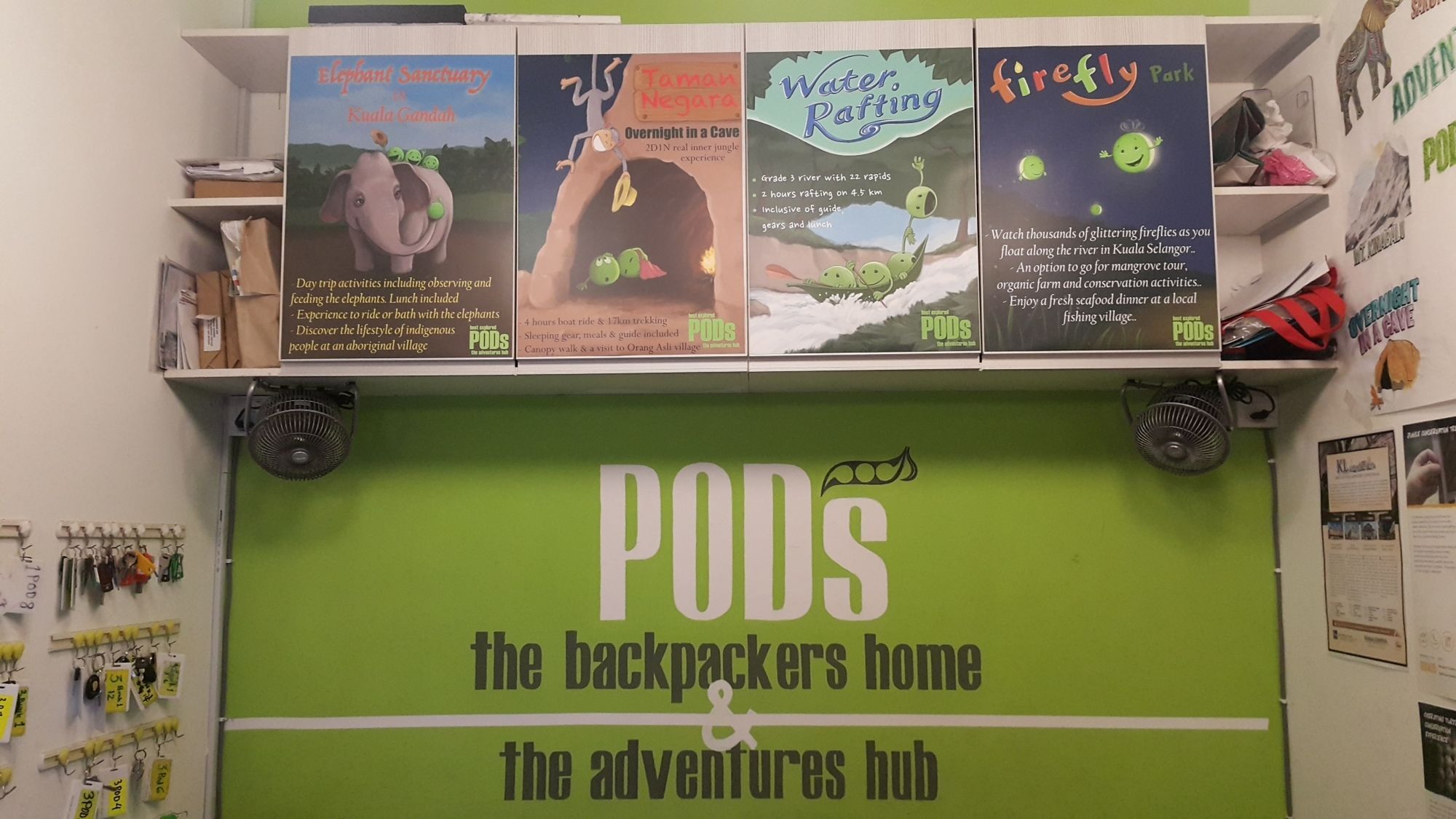 Pods The Backpackers Home & Cafe, Kuala Lumpur Extérieur photo